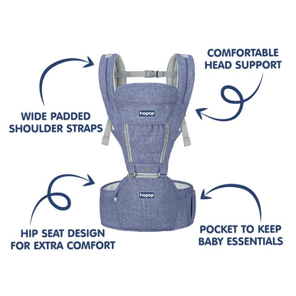 Elite 5 in 1 Hip Seat Baby Carrier