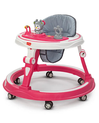 Luv Lap 360° Baby Walker with 3 Level Height Adjustment & Switchable Food & Musical Toy Tray