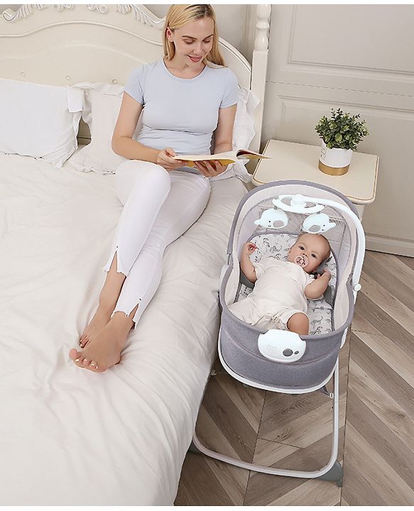 Mastela 6 in 1 Multi-Function Bassinet - Grey