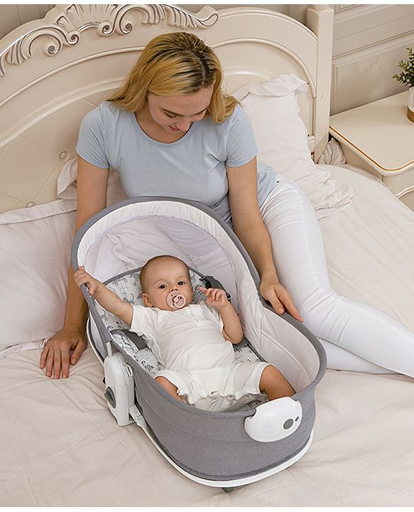 Mastela 6 in 1 Multi-Function Bassinet - Grey