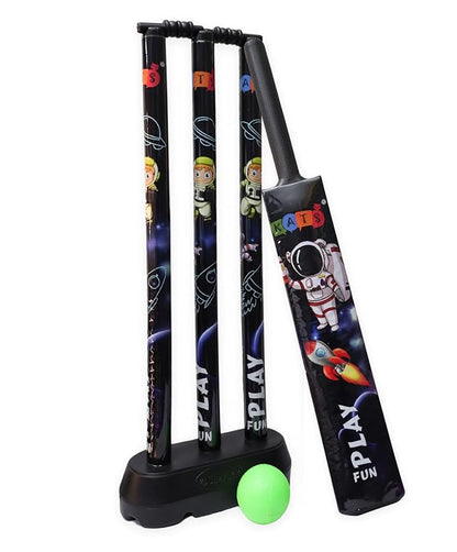 Bat Ball Space Theme Cricket Set for Kids