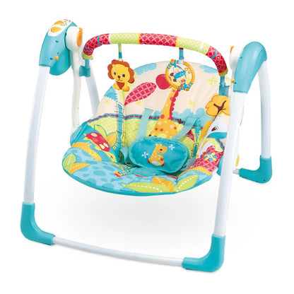 Mastela Deluxe Portable Swing - Teal Blue