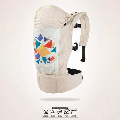 Hug Me Elite Baby Carrier Front & Back Carrier Position, Soft Linen Fabric, Wide Strap With Cap & Mobile Pocket  4.6109